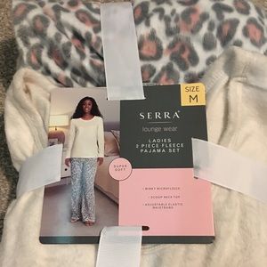 Super Soft, Ladies 2 piece fleece pajama set